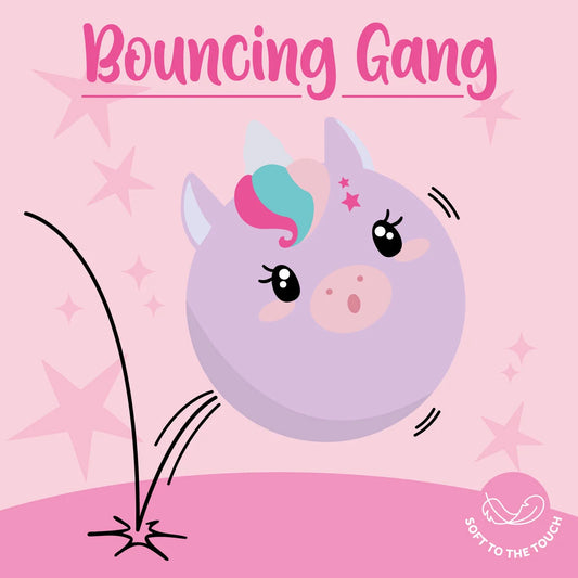 Legami - Balle Rebondissante Licorne - Bouncing Gang