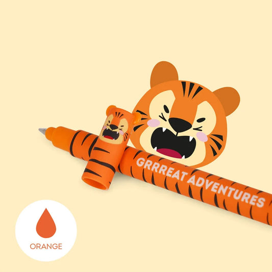 Legami - Stylo à encre gel effaçable - Tigre