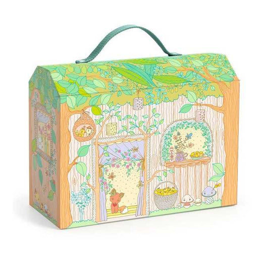 Figurine Tinyly - Maison des bois Sylvia & Fox - Djeco