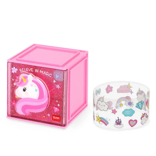 Legami - Boîte empilable de bureau - Licorne Cutie Cube