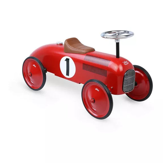 Porteur en métal - Voiture vintage rouge - Vilac