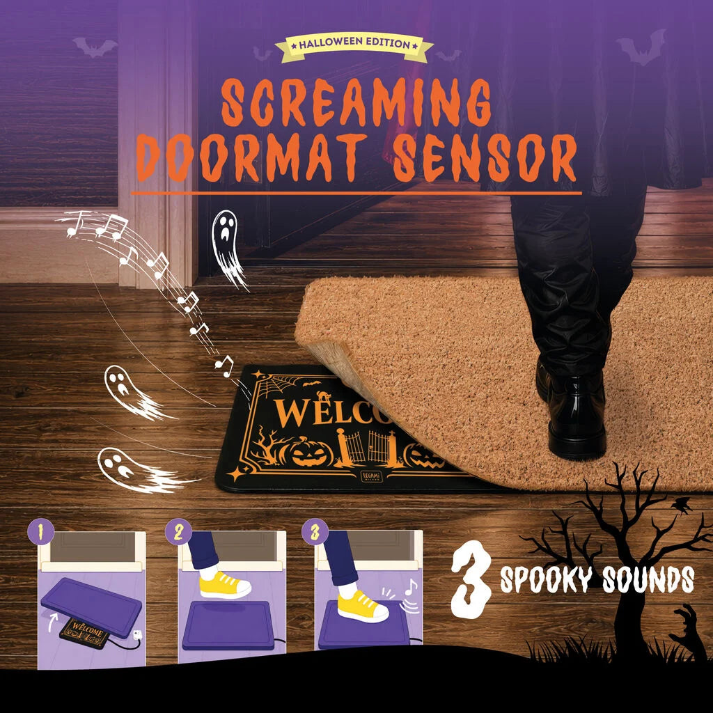 Legami - Sous-Paillasson avec Sons Screaming Doormat - Halloween