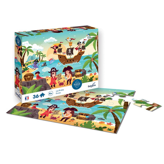 Puzzle 36 pièces - Les Pirates - Sentosphère