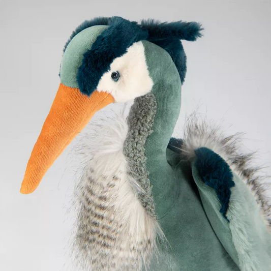 Peluche héron Tout autour du monde - Moulin Roty