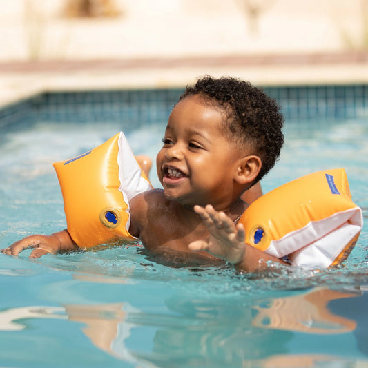 Brassards de natation - Orange 0-2 ans