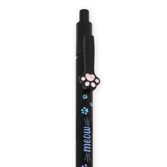 Legami - Stylo à bille - Noir - Chat
