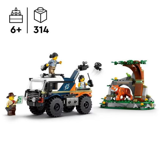 LEGO - City - Le camion tout-terrain de l’explorateur de la jungle