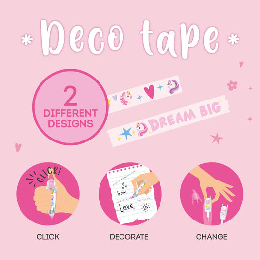 Legami - Stylo de Ruban Décoratif - Licorne