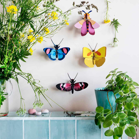 Studio Roof - Papillon jaune - Décoration murale