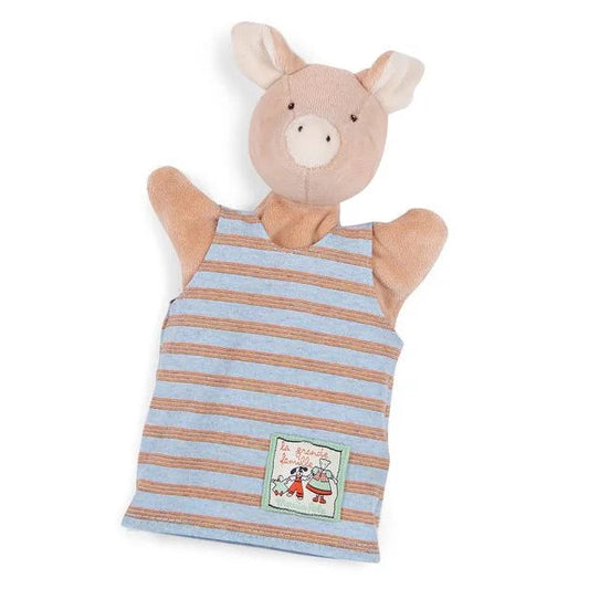 Marionnette Philémon le cochon La Grande Famille - Moulin Roty
