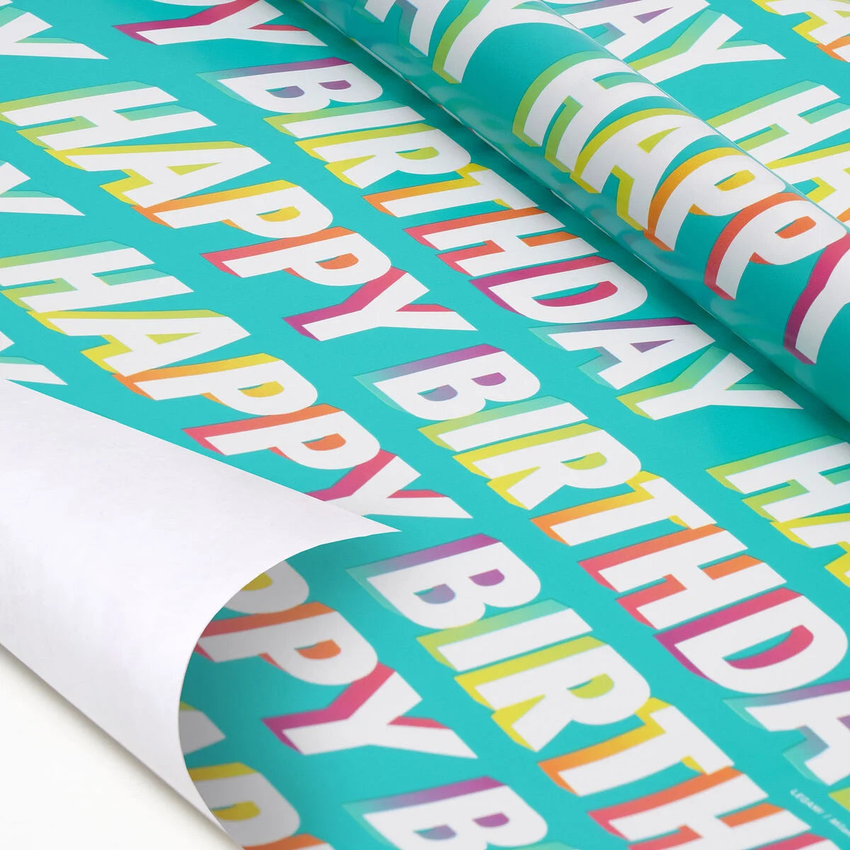 Legami - Rouleau de papier cadeau - Happy Birthday
