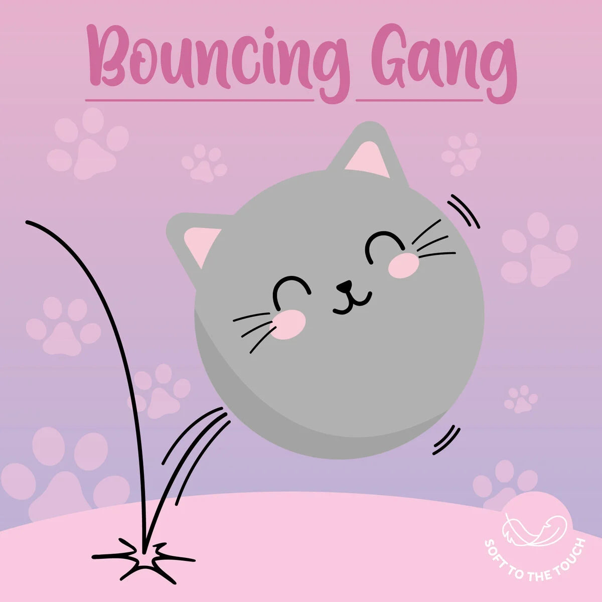 Legami - Balle Rebondissante Chat - Bouncing Gang