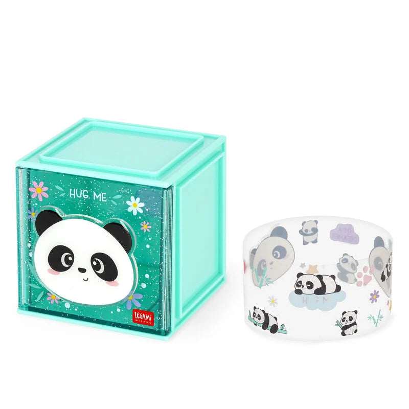 Legami - Boîte empilable de bureau - Panda Cutie Cube