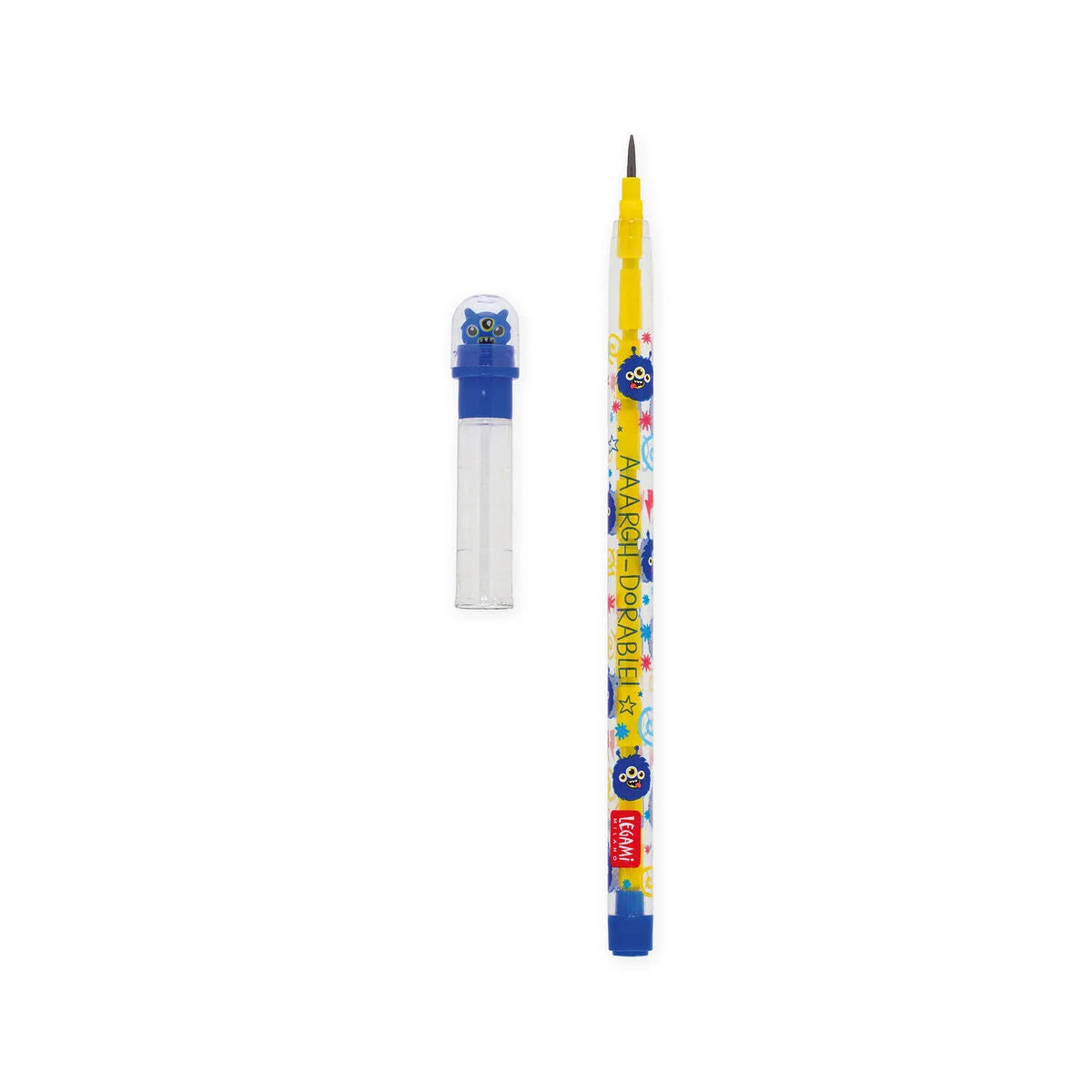Legami - Crayon à papier empilable avec gomme - Monstre
