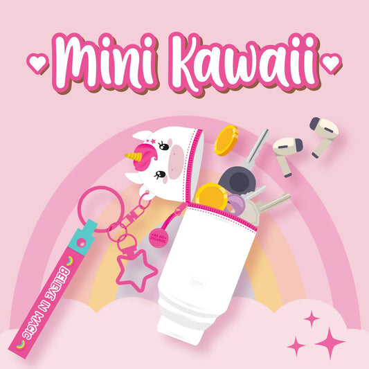 Legami - Porte-Monnaie Porte-Clés - Licorne - Mini Kawaii