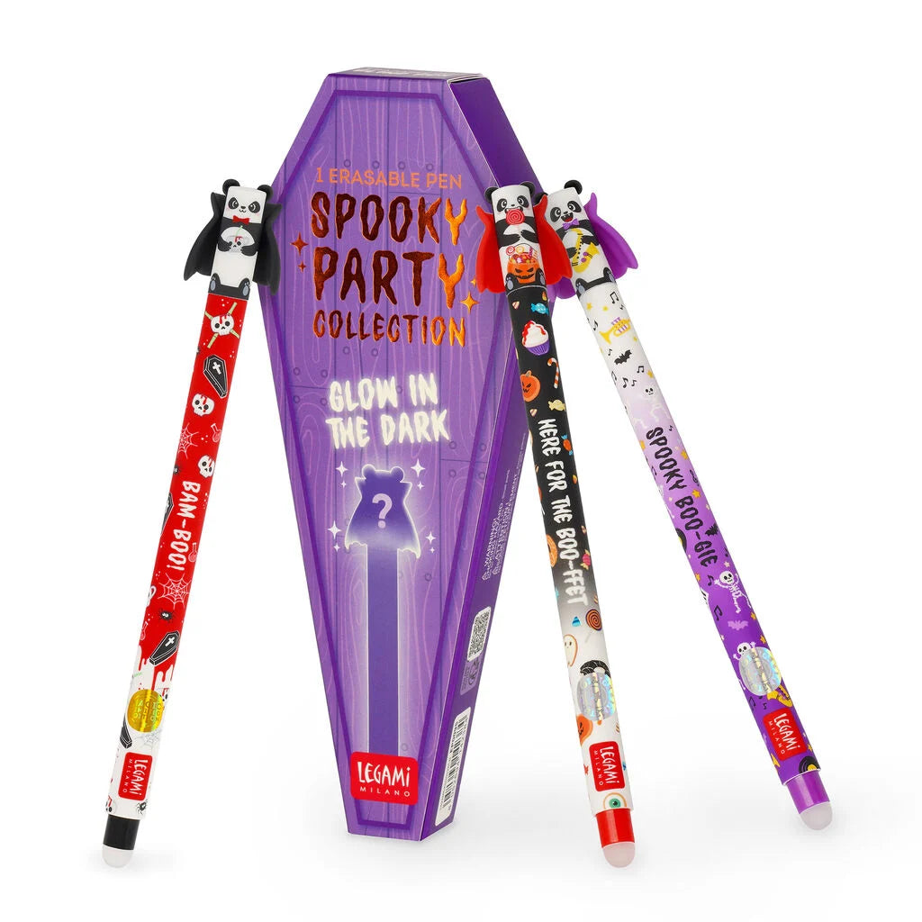 Legami - Stylo Gel Effaçable Spooky Party Blind Box- Halloween