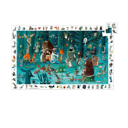Puzzle d'observation L'orchestre - 35 pièces - Djeco