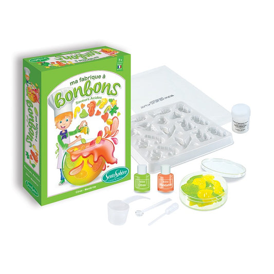 Mini fabrique à bonbons - Saveurs acides - Sentosphère