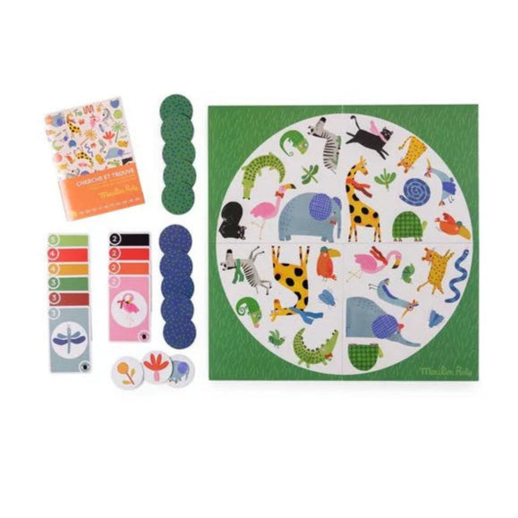 Jeu cherche et trouve - Les toupitis - Moulin Roty