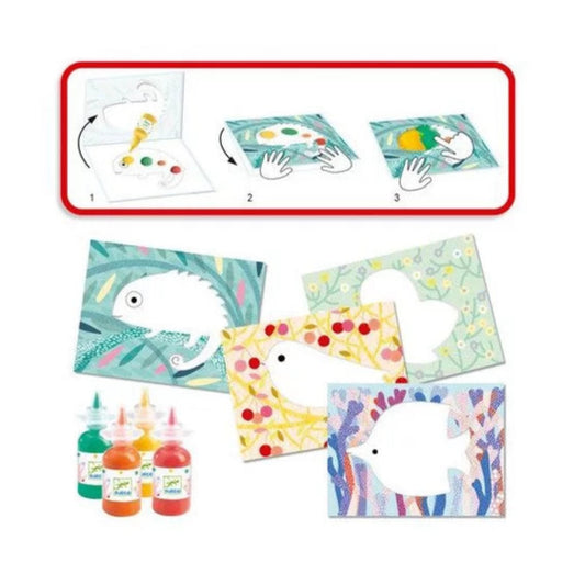 Peinture petite barbouille - Coffret DIY - Djeco
