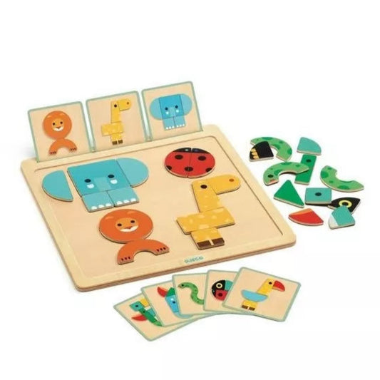 Jeu magnétique GeoBasic - Djeco