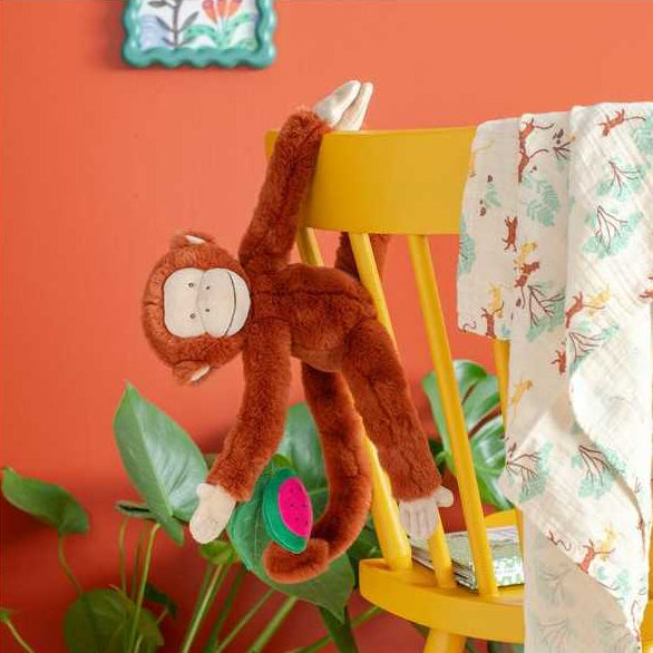 Singe Mochica d'activités à suspendre La forêt Mawa - Moulin Roty