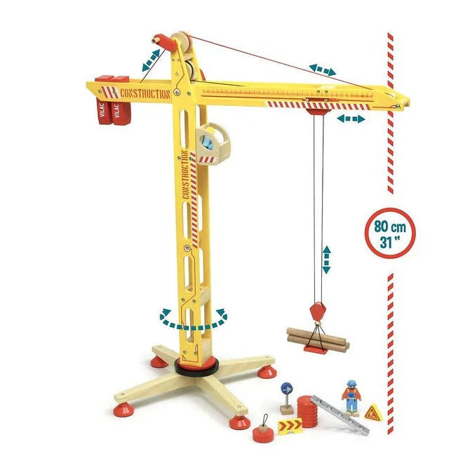 Grande grue en bois - Vilac