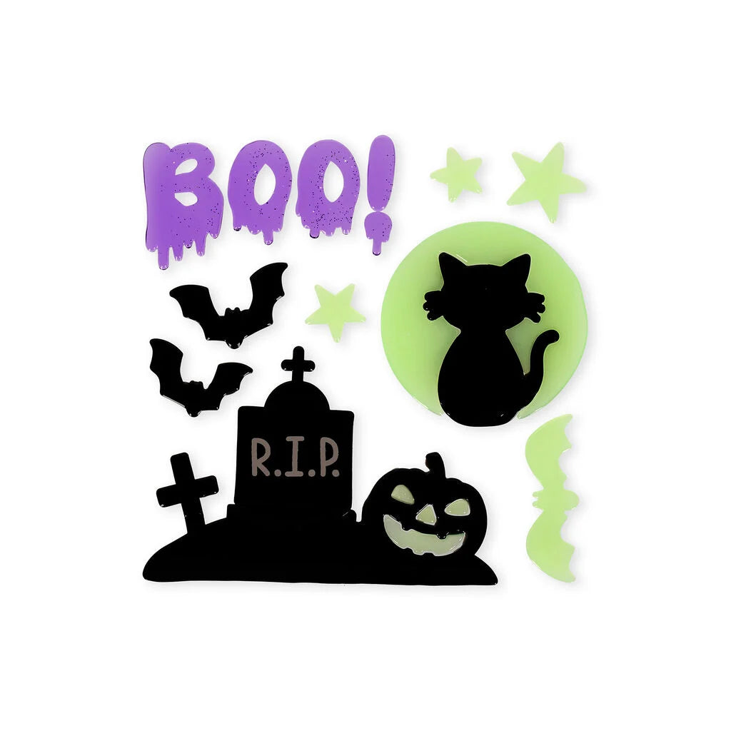 Legami - Autocollants Gel pour Fenêtre Windo-Glow - Halloween