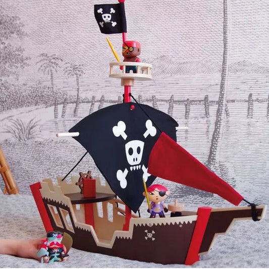 Figurine Arty Toys - Bateau pirate - Ze pirat boat - Djeco