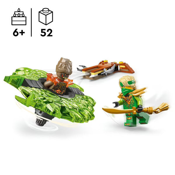 LEGO - Ninjago - Lloyd contre la toupie du monstre de la Terre