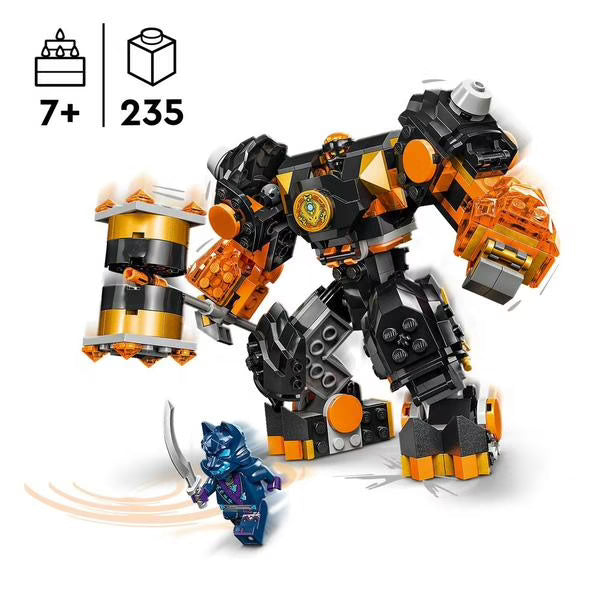 LEGO - NINJAGO - Le Robot Élémentaire de la Terre de Cole