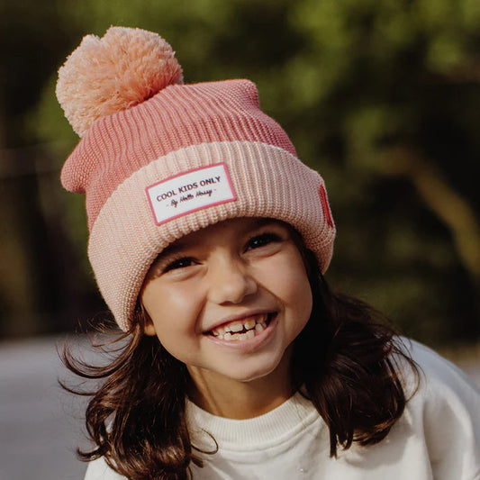 Bonnet - Color Block Blush- 2-5 ans - Hello Hossy