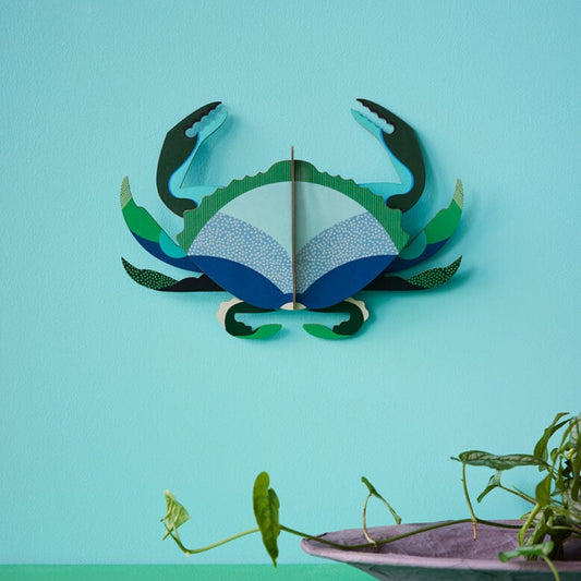 Studio Roof - Crabe aigue-marine - Décoration murale