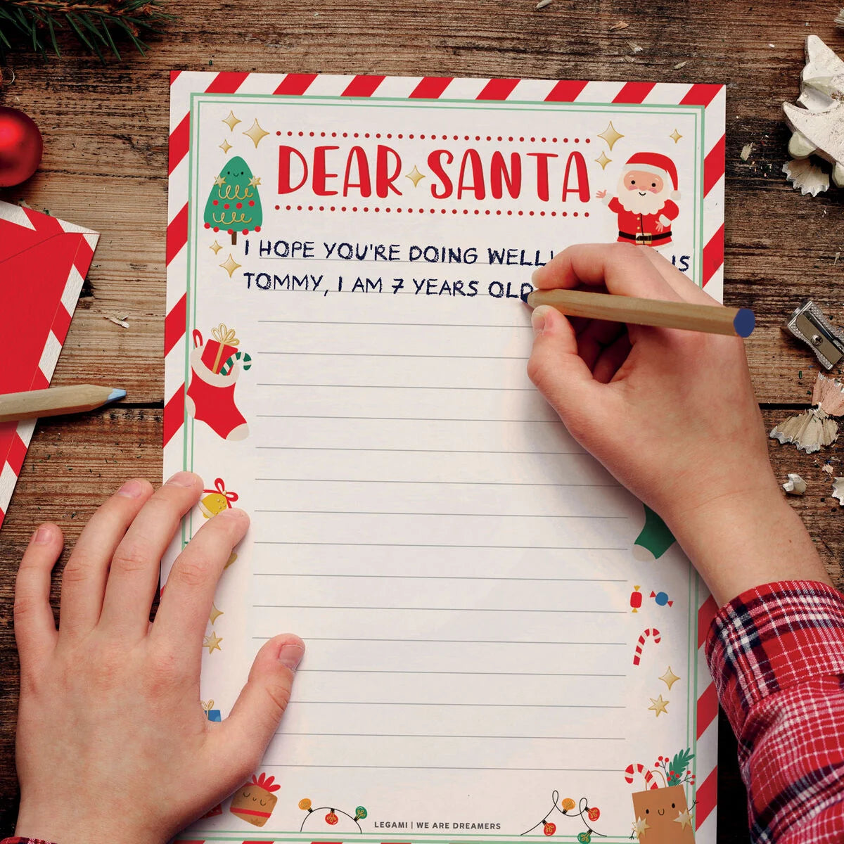 Legami - Kit pour Lettre au Père Noël