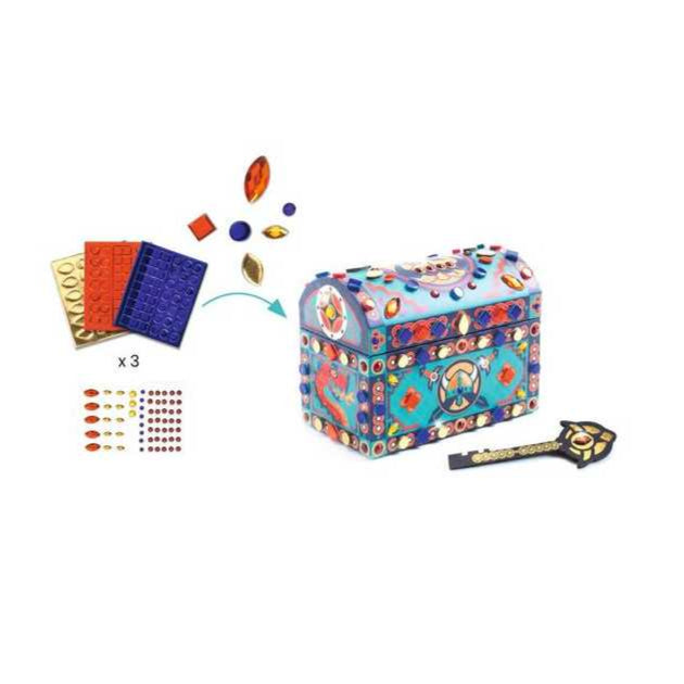 Coffre à décorer Super trésor - Coffret DIY - Djeco