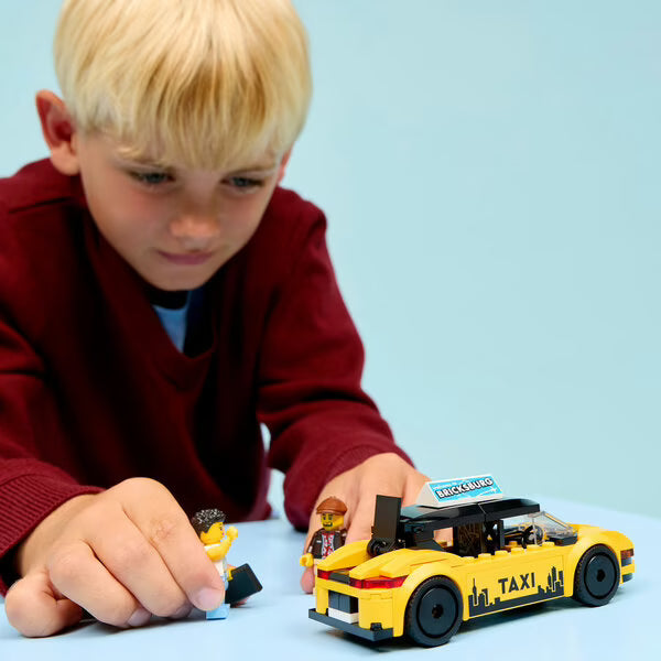 LEGO - City - Le taxi jaune