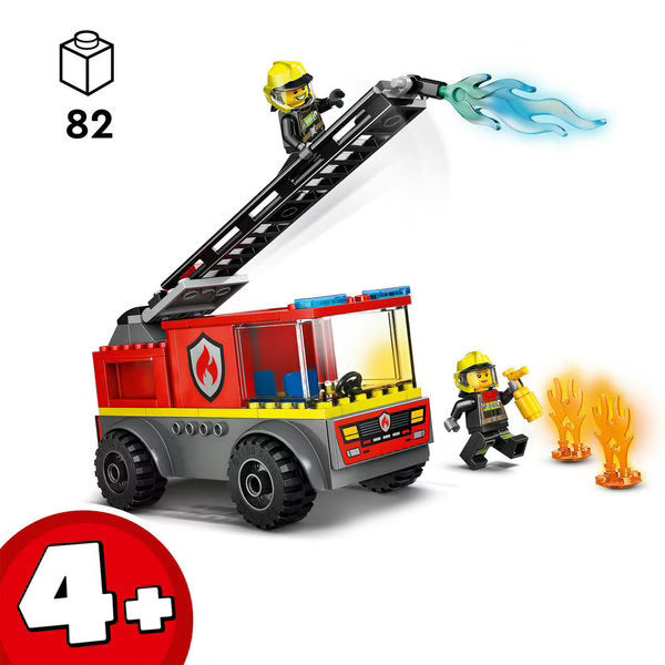 LEGO - City - Camion de pompiers avec échelle