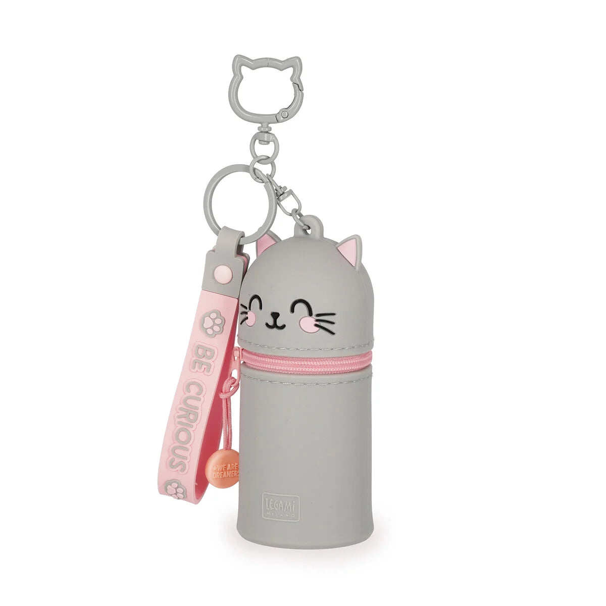 Legami - Porte-Monnaie Porte-Clés - Chat - Mini Kawaii