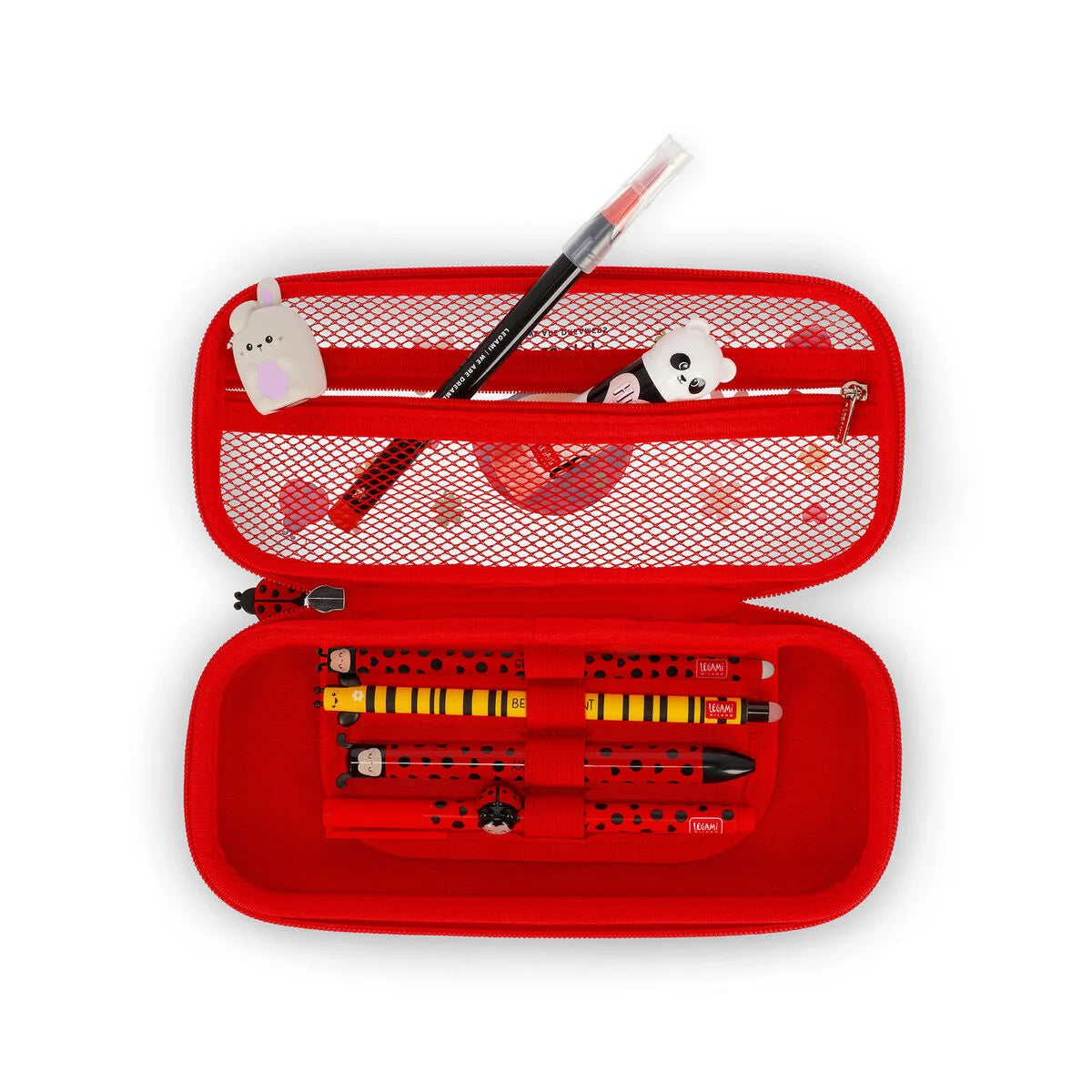 Legami - Trousse Transparente Rigide Ladybug - WonderWow