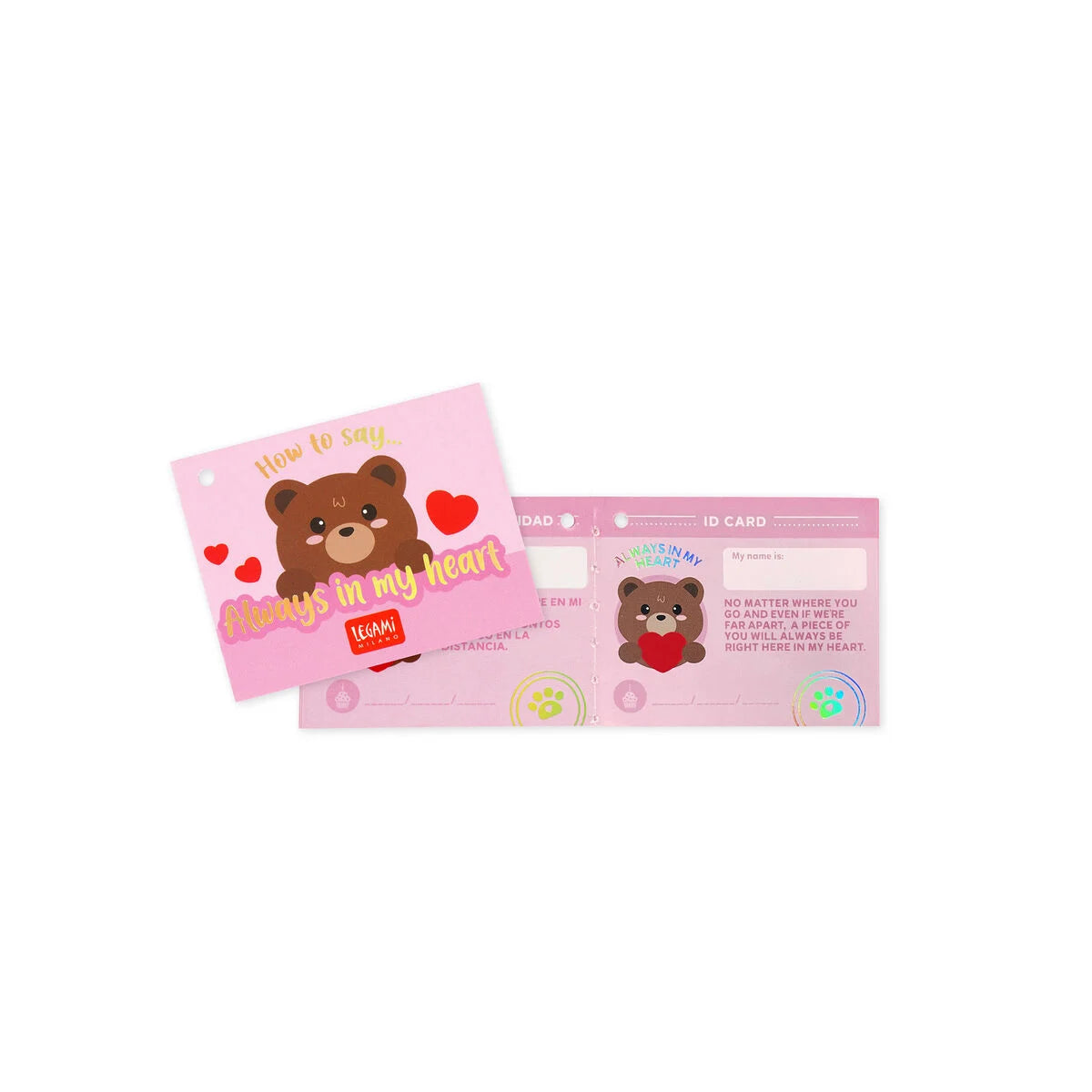 Legami - Peluche Teddy Bear - Mini Super Soft!