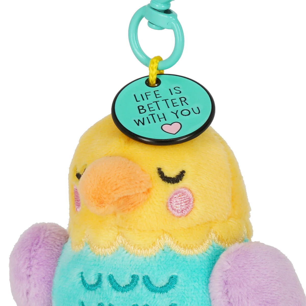 Legami - 2 Porte-clés avec peluche - Super Soft! - Tiny