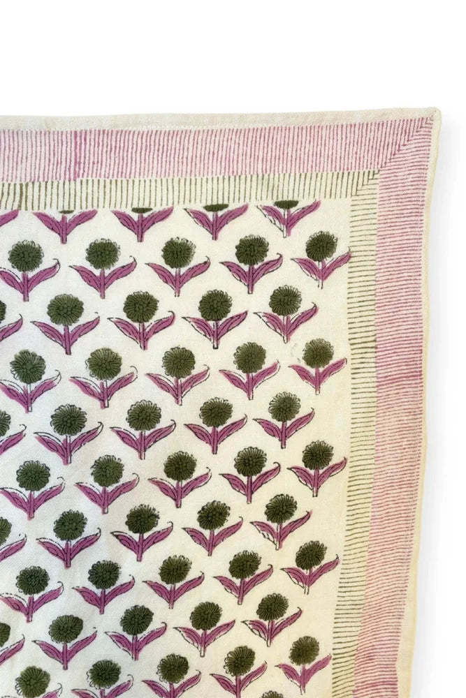 Petit Foulard Manika - Lotus Kaki - Apaches