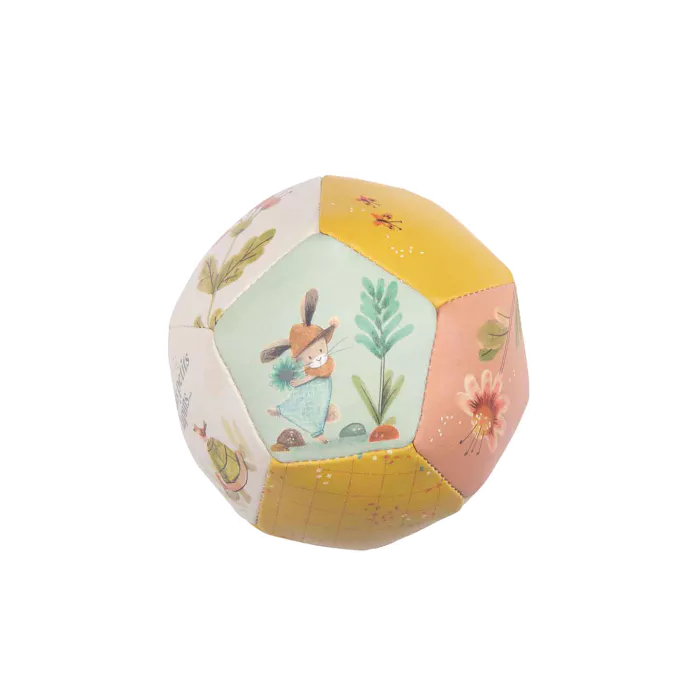 Balle souple Trois Petits Lapins - Moulin Roty