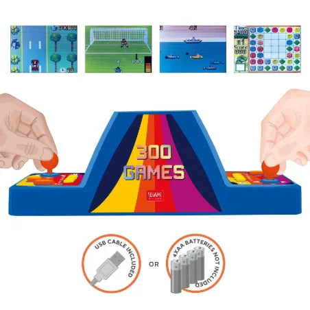 Mini borne d’arcade deux joueurs - Legami