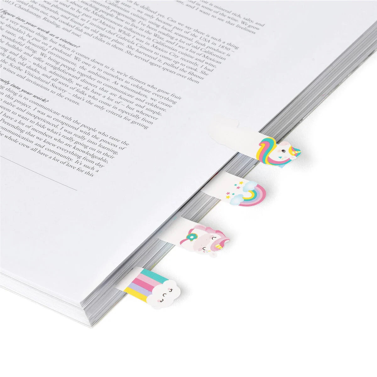 Legami - Marque-Pages Adhésifs Licorne - Keep in Mind