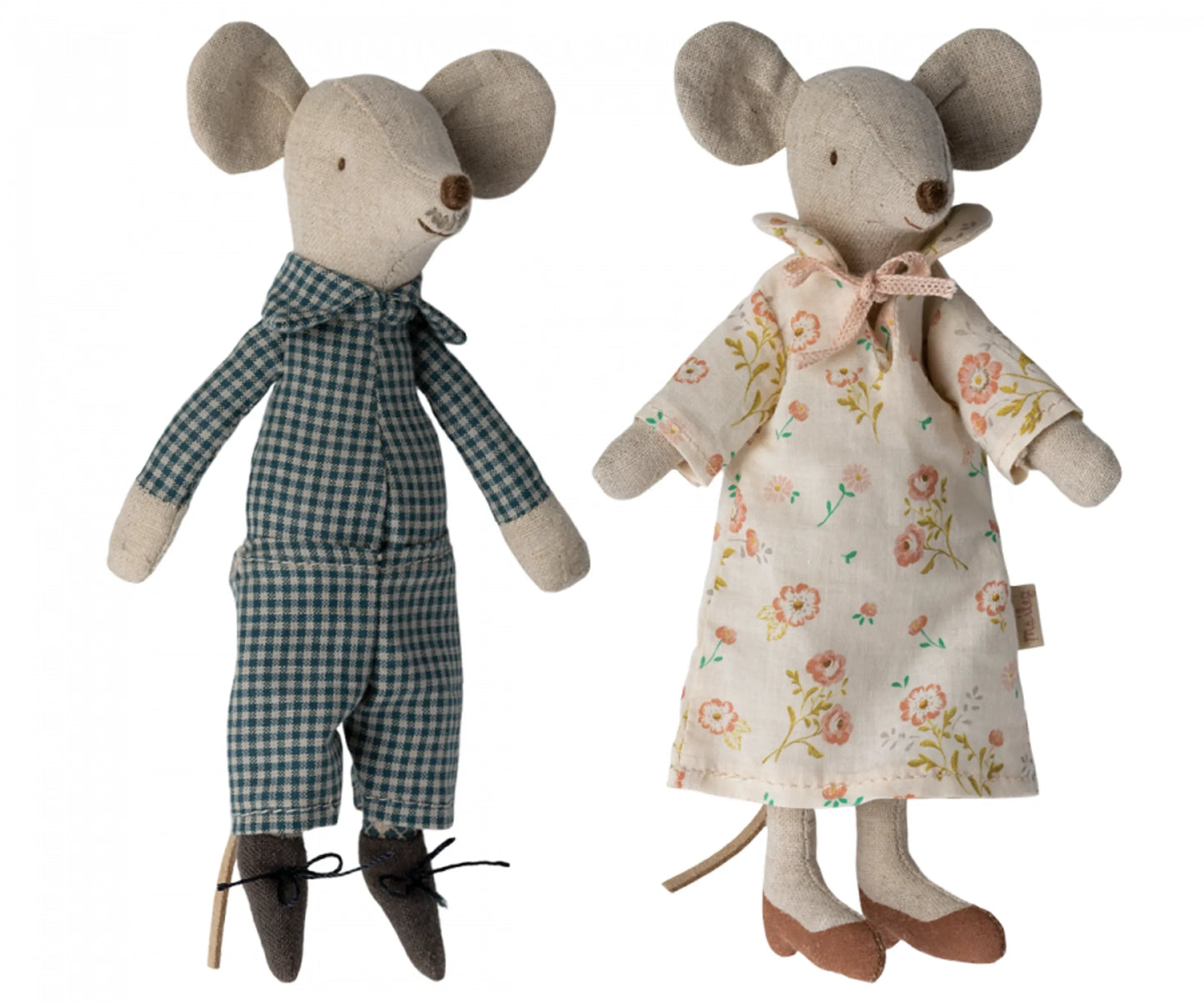 Grand-mère & Grand-père souris et leur boîte à cigares
