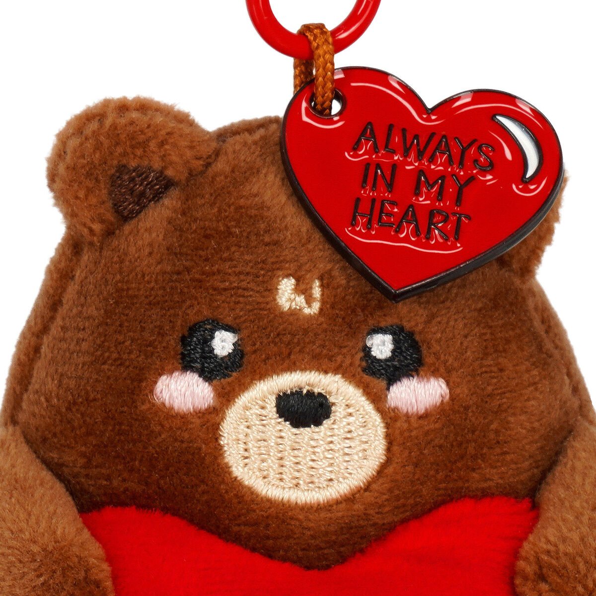 Legami - Porte-clés en Peluche Teddy Bear - Tiny Super Soft!