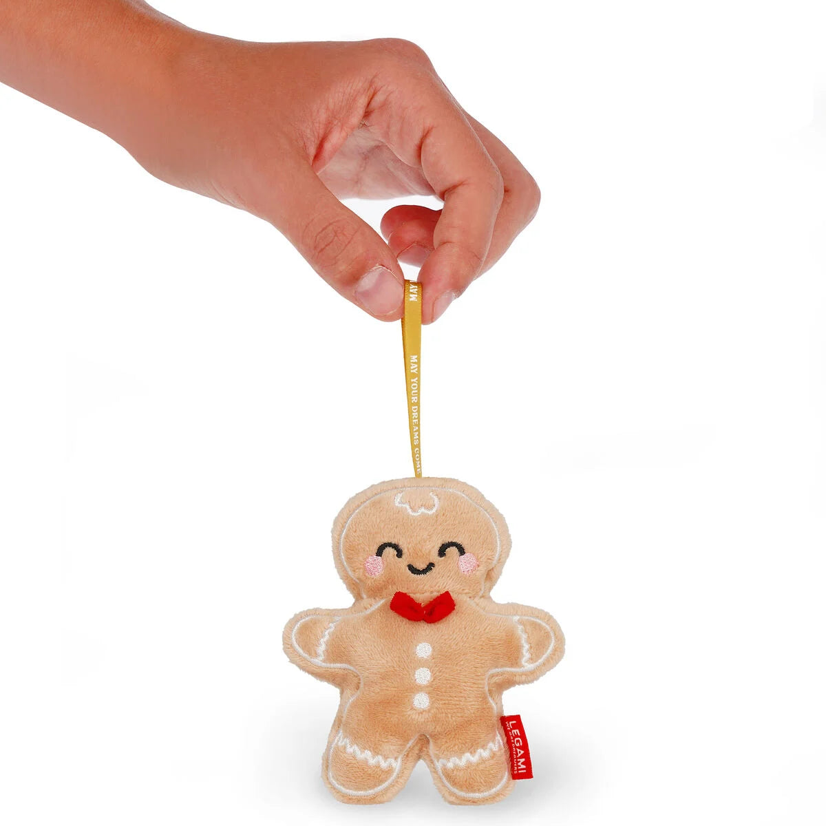 Legami - Décoration de Noël en peluche - Pain d'épice