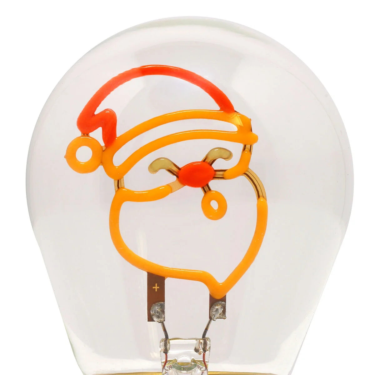 Legami - Lampe Décorative de Table en Forme d’Ampoule - Santa Claus - Bulb Fiction