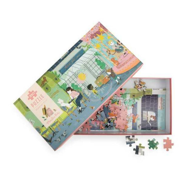 Puzzle 350 pièces 10 rue des lilas - Les Parisiennes - Moulin Roty